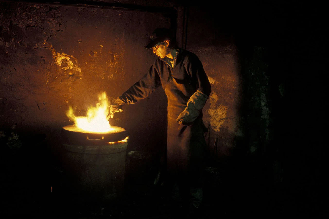 Fotografia della fonderia